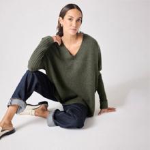 In the brand's Parisian studio, Brand Director Mercedeh Vafa&iuml; imagines the collections in collaboration with a team of young talents. Together, they design a modern, singular cashmere wardrobe each season, with particular attention to detail and cut. With its free-spirited, casual silhouette, each NOTSHY collection is timeless, conveying uncompromising femininity.